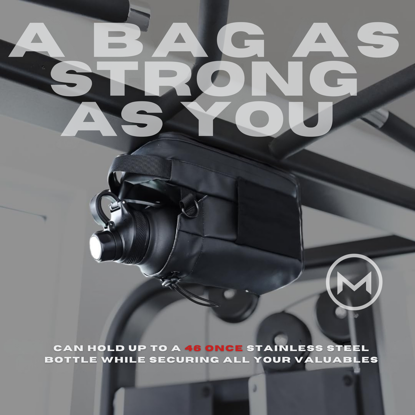 Magnetic Sports Bag for Bottle & Essentials